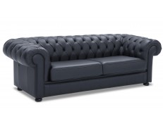 Sofá Chesterfield I Couro Natural - Consultar Valor