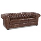 Sofá Chesterfield II Couro Natural - Consultar Valor