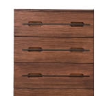 Cômoda 5 Gavetas Carbon
