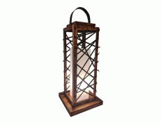 Luminária de Chão Flame Entrelaçada - Consultar Valor 
