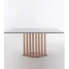 Mesa de Jantar Nervura Quadrada - Consultar Valor