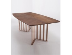 Mesa de Jantar Nervura Retangular - Consultar Valor