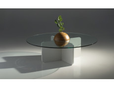 Mesa de Centro Astral Glass - Consultar Valor
