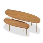 Mesa de Centro Fly Gold - Consultar valor