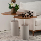 Mesa Lateral Cilindro - Consultar Valor