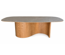 Mesa de Jantar Arclan | Carvalho | Pronta Entrega