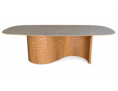 Mesa de Jantar Arclan | Carvalho | Pronta Entrega