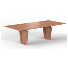 Mesa de Jantar Duna|Nogueira|Pronta Entrega