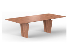Mesa de Jantar Duna|Nogueira|Pronta Entrega