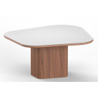Mesa de Jantar Florença Alta |Fendi e Jequitibá | Pronta Entrega