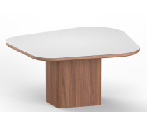 Mesa de Jantar Florença Alta |Fendi e Jequitibá | Pronta Entrega