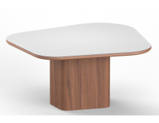 Mesa de Jantar Florença Alta |Fendi e Jequitibá | Pronta Entrega