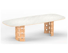 Mesa de Jantar Renna|Jequitibá|Pronta Entrega